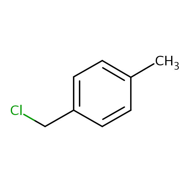 4-Methylbenzyl chloride structural formula
