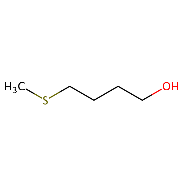 4-(Methylthio)butanol structural formula