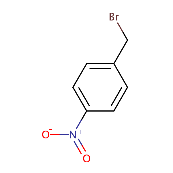 4-Nitrobenzylbromide structural formula
