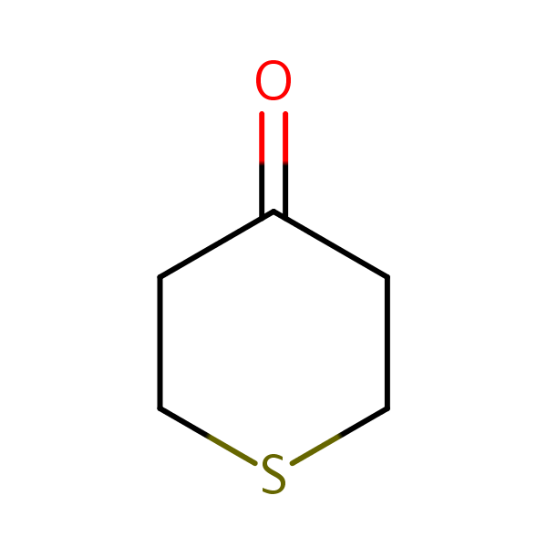 4-Thiacyclohexanone structural formula