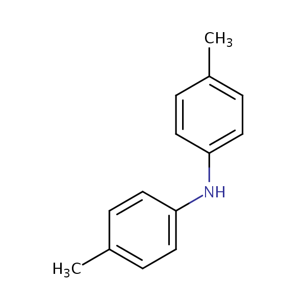 4,4’-Dimethyldiphenylamine structural formula