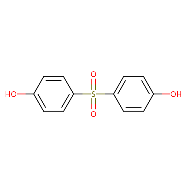 4,4’-Sulfonyldiphenol structural formula