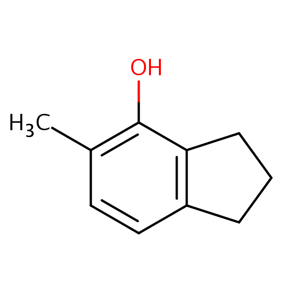 5-Methylindan-4-ol structural formula