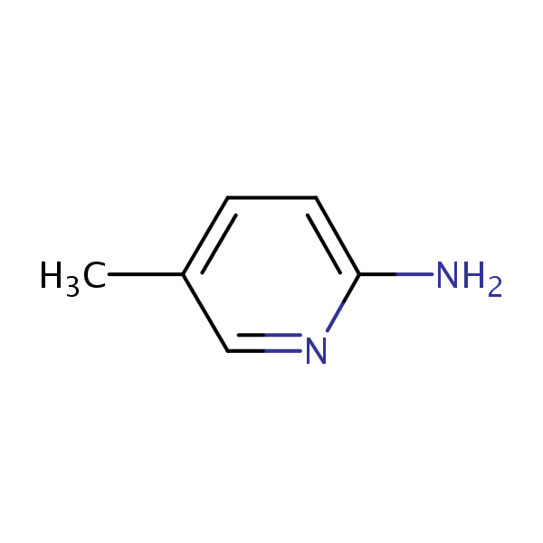5-Methylpyridin-2-amine structural formula