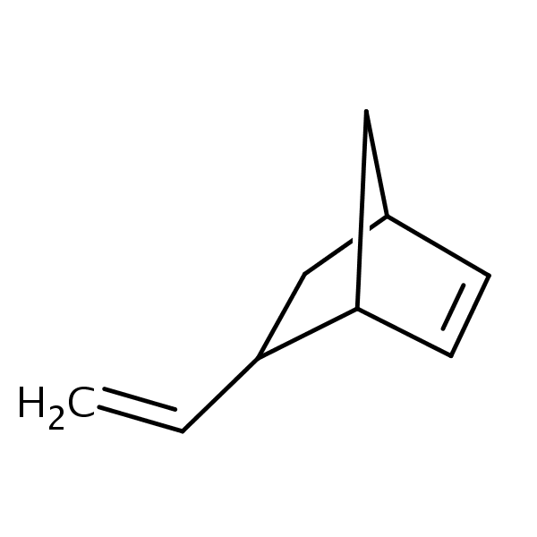 5-Vinyl-2-norbornene structural formula