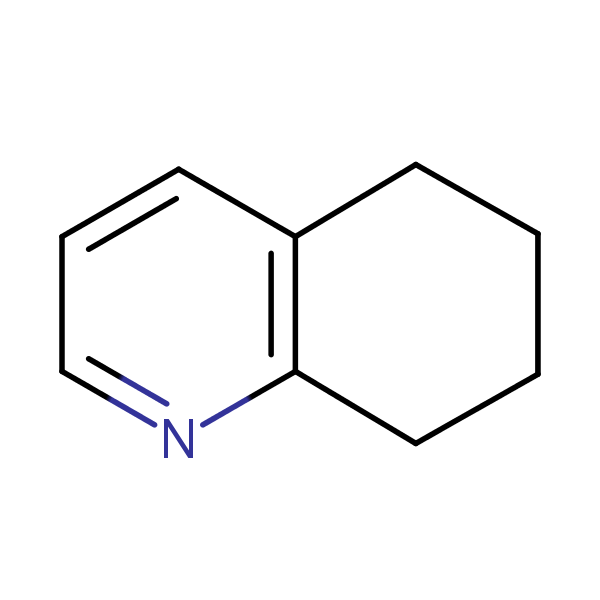 5,6,7,8-Tetrahydroquinoline structural formula