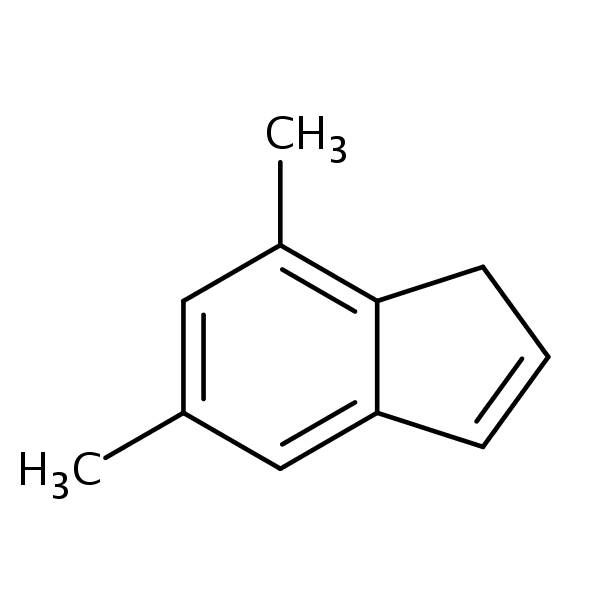 5,7-Dimethyl-1H-indene structural formula