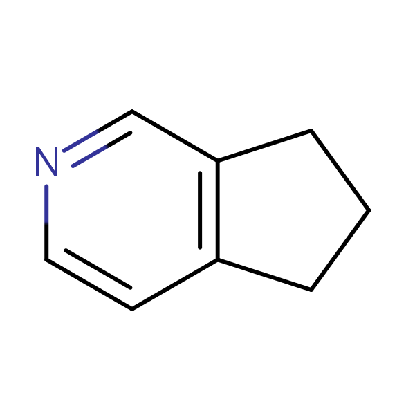6,7-Dihydro-5H-2-pyrindine structural formula