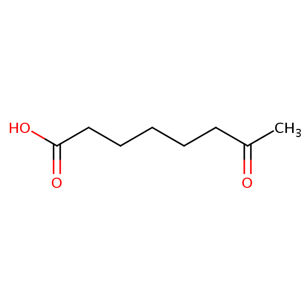 7-Ketooctanoic acid structural formula