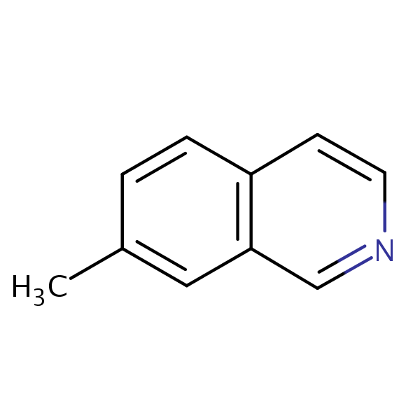 7-Methylisoquinoline structural formula