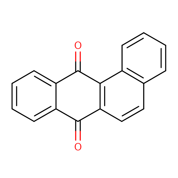 7,12-Benz(a)anthraquinone structural formula