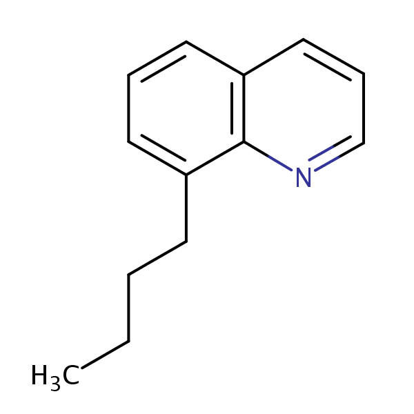8-Butylquinoline structural formula