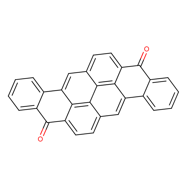 8,16-Pyranthrenedione structural formula