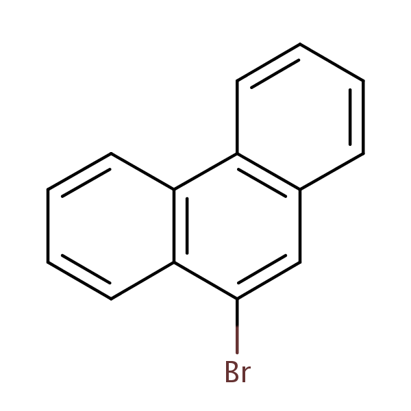 9-Bromophenanthrene structural formula