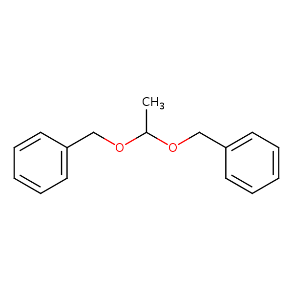 Acetaldehyde dibenzyl acetal structural formula