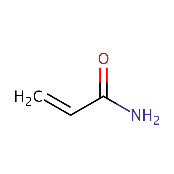 Acrylamide structural formula