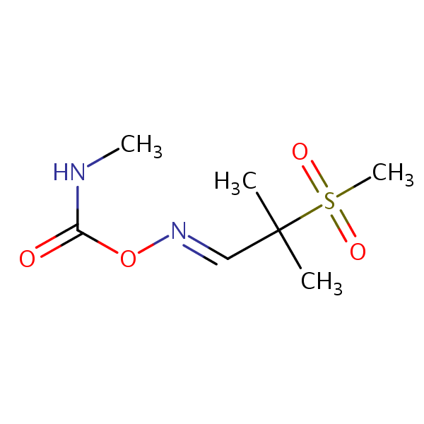 Aldoxycarb structural formula