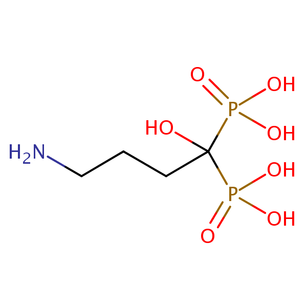 Alendronic Acid structural formula