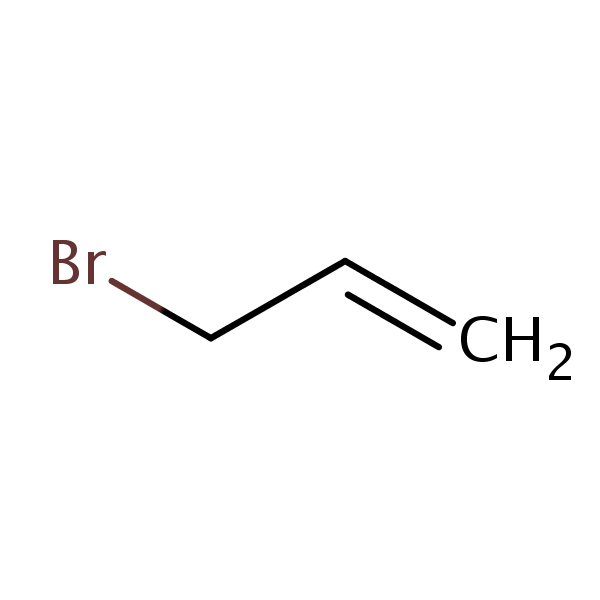 Allyl bromide structural formula