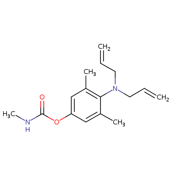 Allyxycarb structural formula