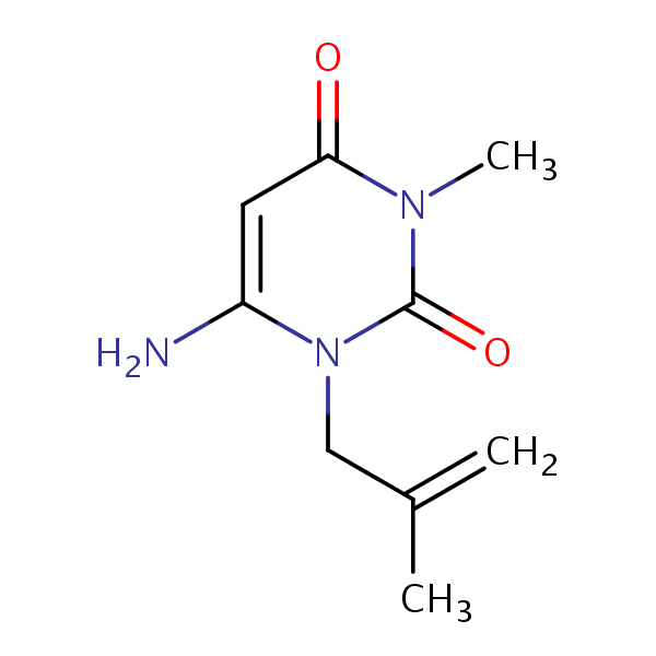 Amisometradine [INN:BAN:NF] structural formula