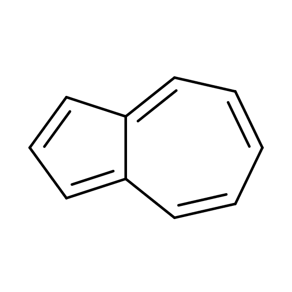 Azulene structural formula