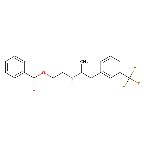 Benfluorex structural formula