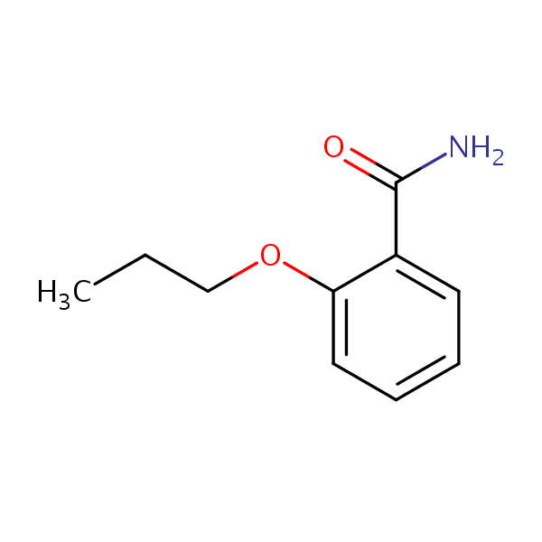 Benzamide, o-propoxy- structural formula