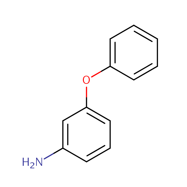 Benzenamine, 3-phenoxy- structural formula