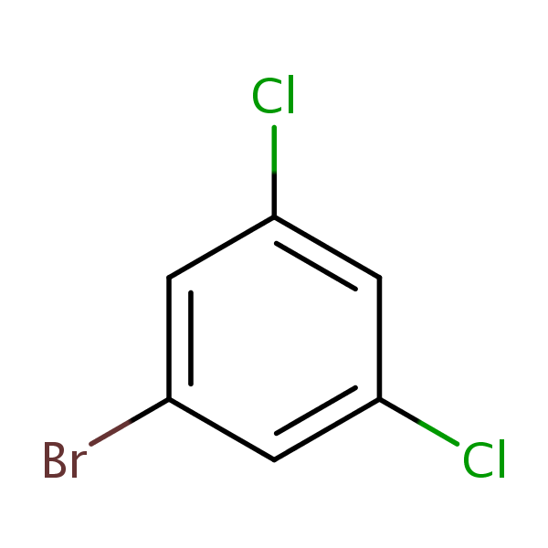 Benzene, 1-bromo-3,5-dichloro- structural formula