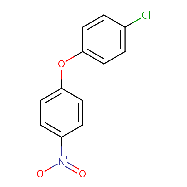 Benzene, 1-chloro-4-(4-nitrophenoxy)- (9CI) structural formula