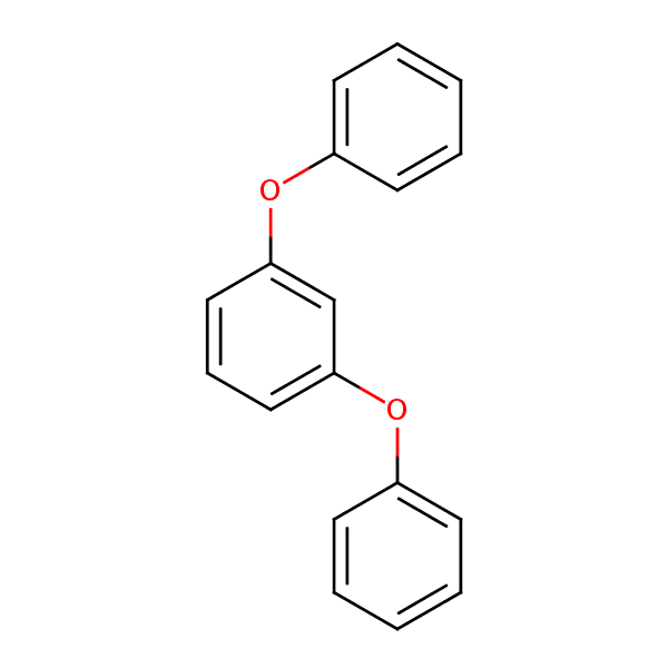 Benzene, 1,3-diphenoxy- structural formula