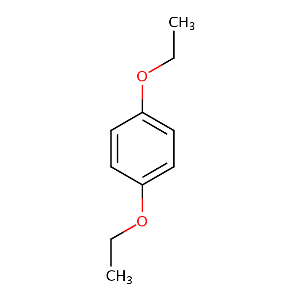 Benzene, 1,4-diethoxy- structural formula