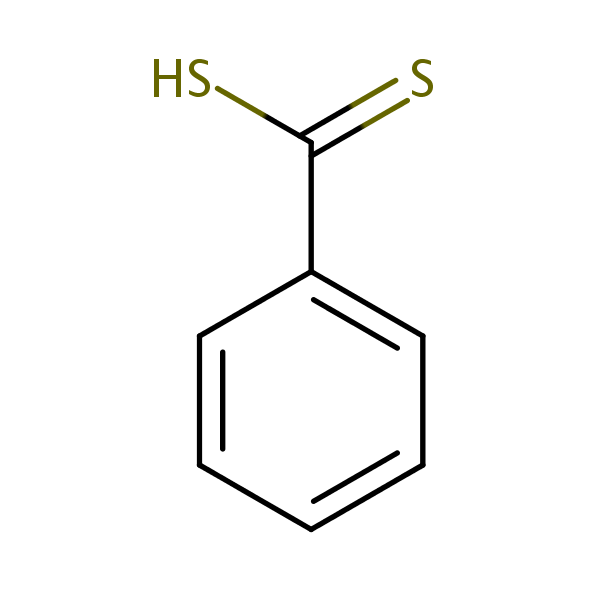 Benzenecarbodithioic acid structural formula