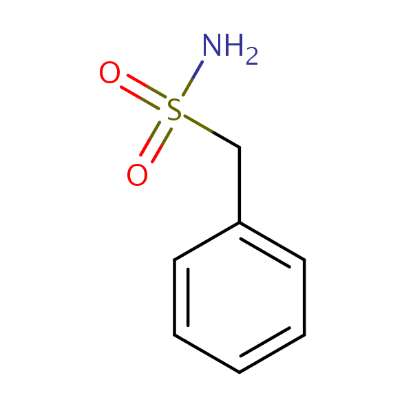Benzenemethanesulfonamide structural formula