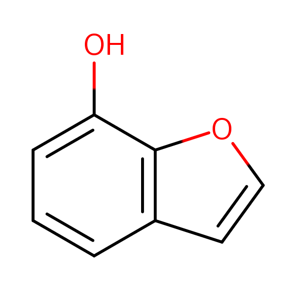 Benzofuran-7-ol structural formula