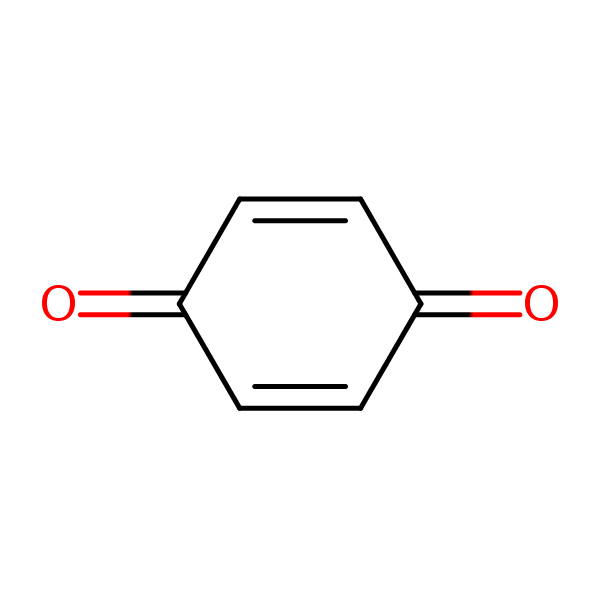 Benzoquinone structural formula