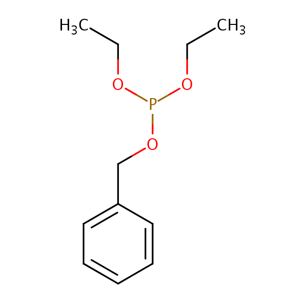 Benzyl diethyl phosphite structural formula