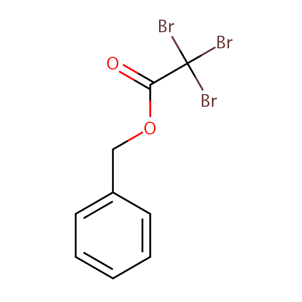 Benzyl tribromoacetate structural formula