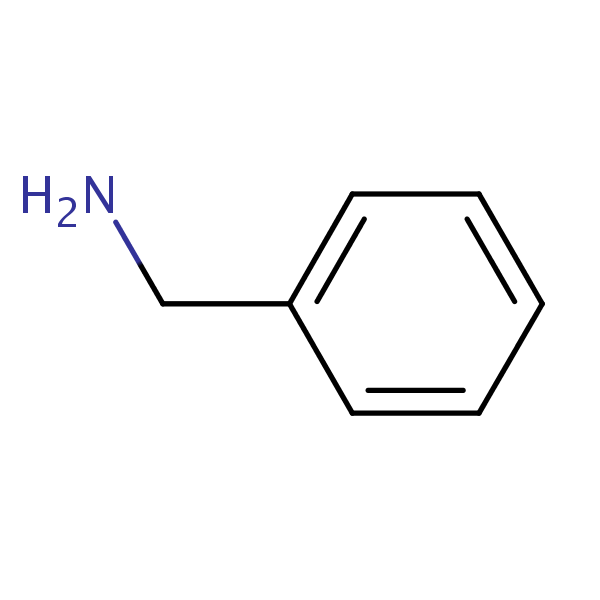 Benzylamine structural formula
