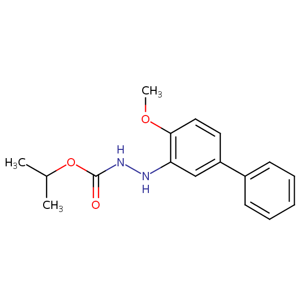 Bifenazate structural formula