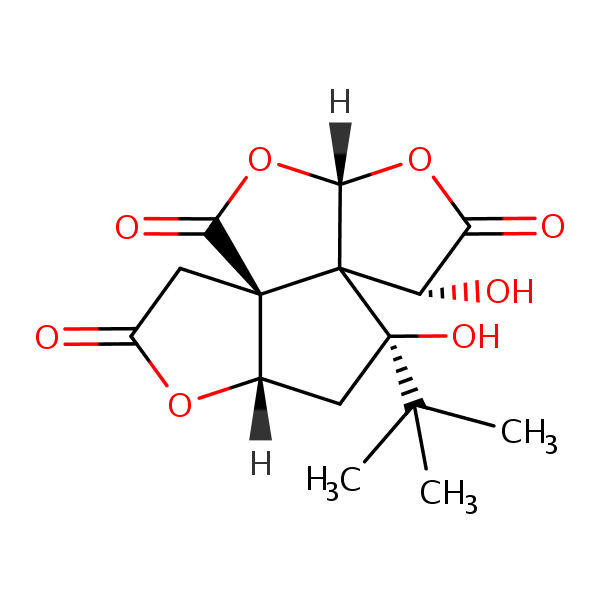 Bilobalide structural formula