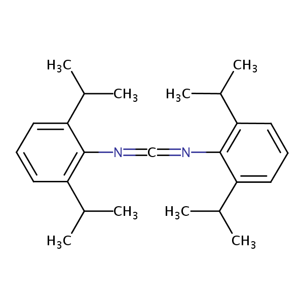 Bis(2,6-diisopropylphenyl)carbodiimide structural formula
