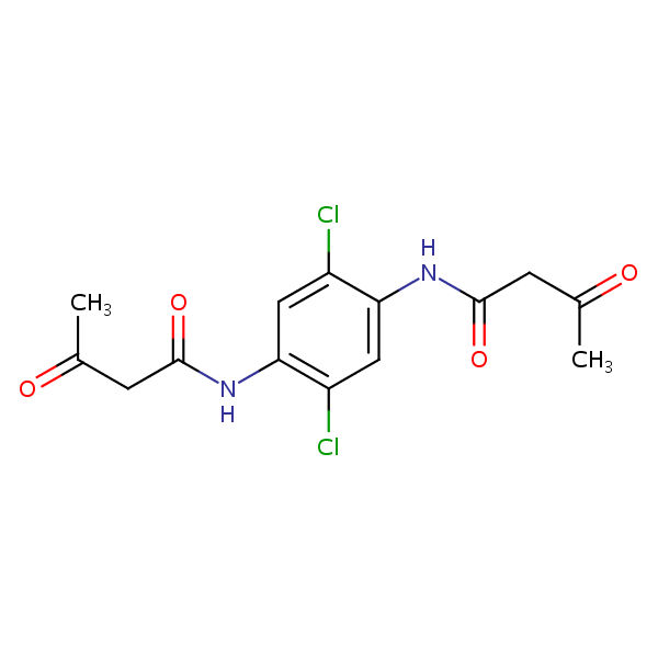 Butanamide, N,N’-(2,5-dichloro-1,4-phenylene)bis[3-oxo- structural formula
