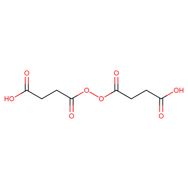 Butanoic acid, 4,4’-dioxybis[4-oxo- structural formula