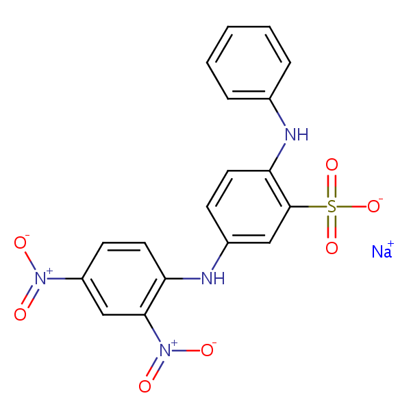 C.I. Acid Orange 3 structural formula