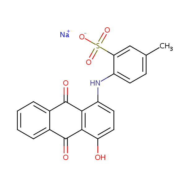 C.I. Acid Violet 43 structural formula