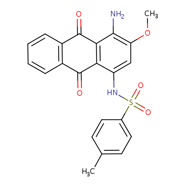 C.I. Disperse Red 86 structural formula