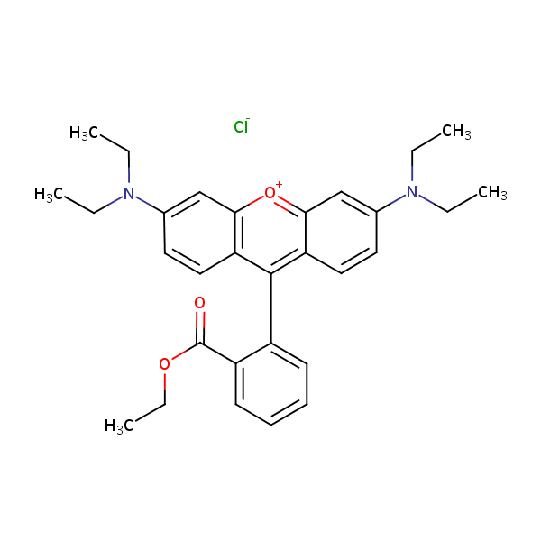 C.I.Basic Violet 11 structural formula