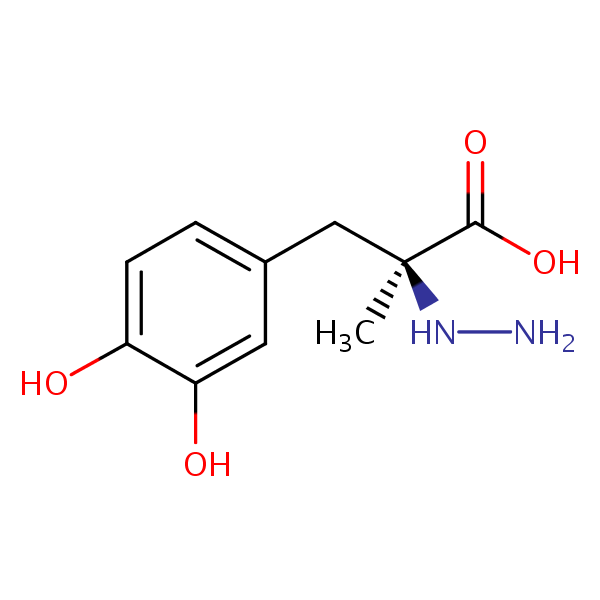 Carbidopa structural formula